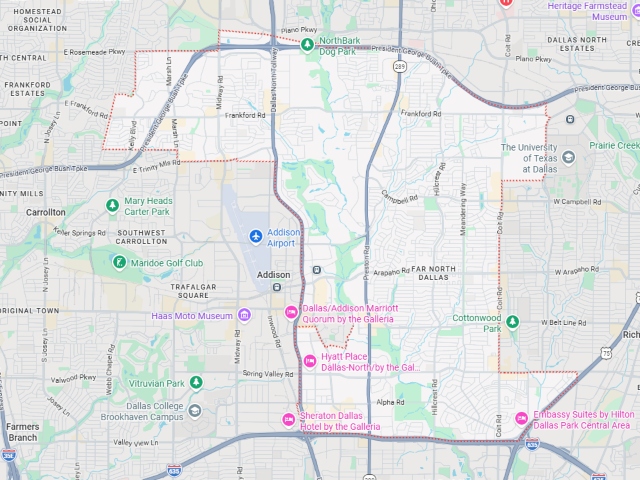 Service Area Map